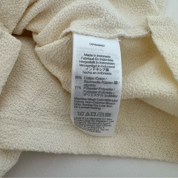 Madewell Cream Button-Up Top - Picture 5 of 5